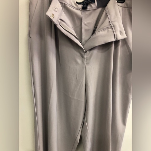 NWT J&L ATELIER HIGH WAISTED TAPERED LEGS ANKLE LENGTH VERY LIGHT LAVENDER color - Picture 6 of 11